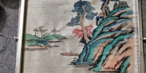 国画青绿山水
